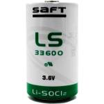 Saft Литиево тионил хлоридна батерия SAFT LSH20, LS33600 3, 6V R20 17Ah STD -с пъпка- (SAFT-BL-LS33600)