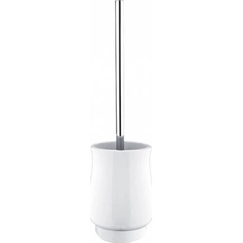 Nimco Lada - samostatně stojící WC kartáč, keramika + chrom