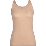 Icebreaker Дамско мериносово термобельо Icebreaker Women's Siren Tank Merino base layer - Praline (115-0455-5512)