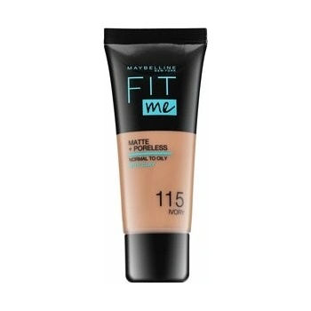 Maybelline FIT me! Matte & Poreless Make-Up zmatňujúci Make-up 115 Ivory 30 ml