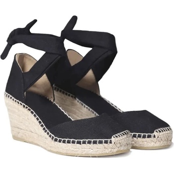 TONI PONS Julia Wedge Espadrilles - Black (Black)