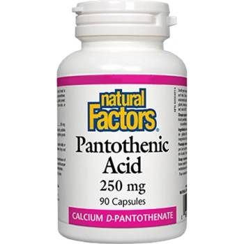 Image 1 of Natural Factors Pantothenic Acid 250 mg [90 капсули]