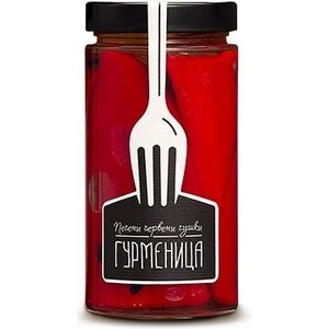 ГУРМЕНИЦА Печени червени чушки, ГУРМЕНИЦА, 490 г