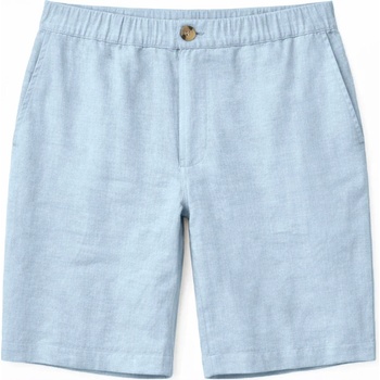 Mazine Мъжки къси панталони Mazine Regular Linen Shorts - Pastel Blue (012-4464-0413)
