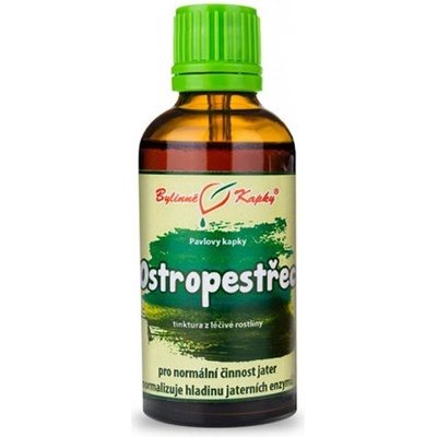 Bylinné kapky Ostropestřec tinktura 50 ml