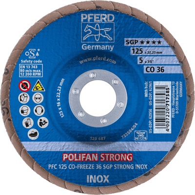 Pferd lamelový brúsny kotúč 125 mm 67789025