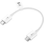 Huawei Кабел Huawei от micro USB B(м) към micro USB B(м), бял