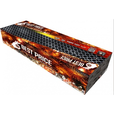 Kompaktný ohňostroj 300 rán 25 mm Best Price Wild Fire