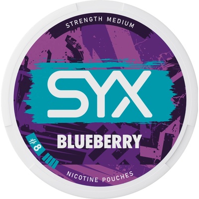 SYX BLUEBERRY 8 mg 20 sáčků