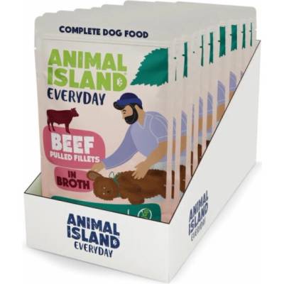 Animal Island Beef Fillets in broth 10x150g