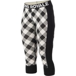 Mons Royale Дамско мериносово термобельо Mons Royale Women's Cascade Merino Flex 200 3/4 Legging Merino base layer - Check / Black (115-1395-0812)
