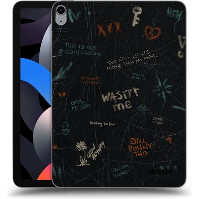 Picasee silikónový prehľadný obal pre Apple iPad Air 4 10.9" 2020 CONFESSION