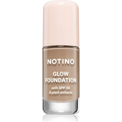 Notino Foundation Glow foundation with SPF 50 & plant extracts озаряващ фон дьо тен SPF 50 01 Light Medium Cool 30ml