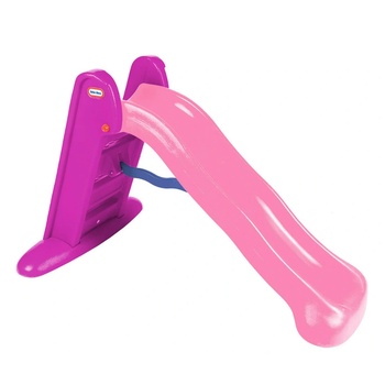 Image 1 of Little Tikes Голяма сгъваема пързалка Little Tikes, розова