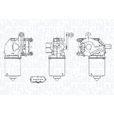 Motor stieračov MAGNETI MARELLI 064050002010