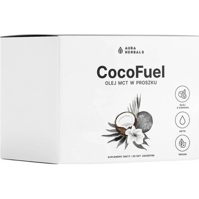 Aura Herbals Coco Fuel MCT olej 7000 mg 30 vreciek