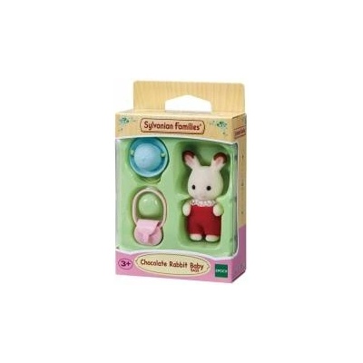 EPOCH Baby Rabbits with Chocolate Ears 05405