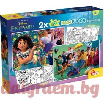 Lisciani Пъзел LISCIANI 98163 - 2 x 60 части - Енканто, двулицеви пъзели (LI98163)