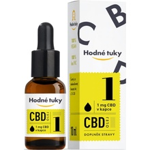 Hodné tuky CBD olej 3% 10 ml