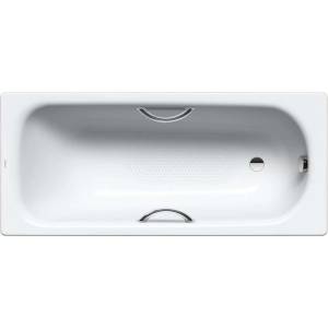 KALDEWEI Advantage - Вана Saniform Plus Star 334, 170x73 см, с отвори за дръжки, с противоплъзгащо покритие по цялата повърхност, бяла 133434010001 (133434010001)