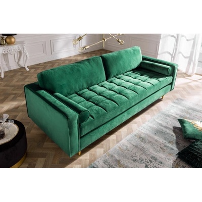 Komfort-nábytok 39845 220cm Cozy Zamat Smaragdovozelená