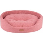 AMIPLAY OVAL BEDDING MONTANA - легло за домашни любимци - РОЗОВО, РАЗМЕР L - 58x50x15 см - Полша - 274211
