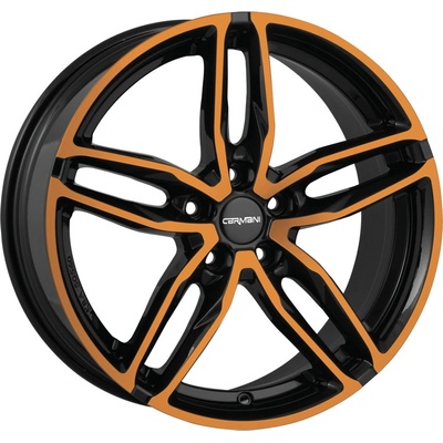 Carmani 13 8,5x19 5x114,3 ET35 orange polished