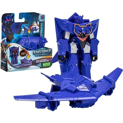 Transformers Earthspark 1Step Flip Changer Soundwave