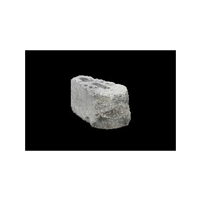 GEOSTONE miniBENT 1/6 GRIND štípaný Bílá natur-černá C8