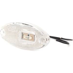  LED Светодиоден Габарит, Бял, Е-Mark, 12V-24V