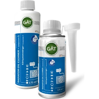 G.A.T. Добавка за почистване на охладителна система от масло GAT Radiator Oil Cleaner 2x175 мл