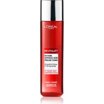 L'Oréal Revitalift Glycolic peeling toner ексфолиращ почистващ тоник 180ml