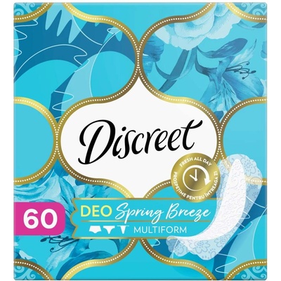 Discreet Multiform Spring Breeze Хигиенни вложки 60бр (83733563)