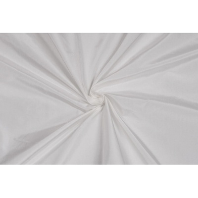 Hedvábný taft, bílá ivory, 1.8m