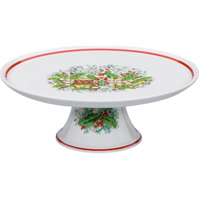 Vista Alegre podnos na tortu Christmas Magic 28 cm
