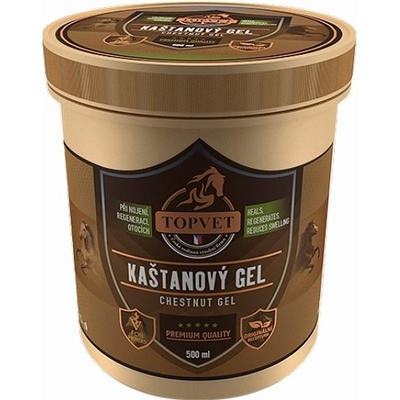 Topvet Kaštanový gel pro koně 500 ml