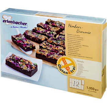 Erlenbacher Brownies s malinami 1,05 kg