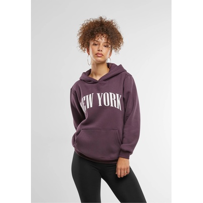 Mister Tee New York Ladies Fluffy Hoody plumpurple XXLUB-MST239-18329 - Камуфлаж, размер L