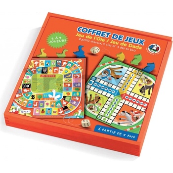 Janod Ludo Game Set Snakes&Ladder FR