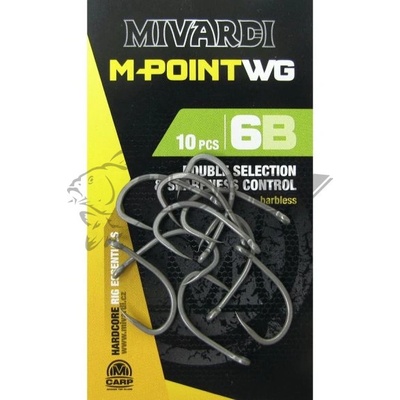 Mivardi M-Point WG Barbless veľ.4 10 ks