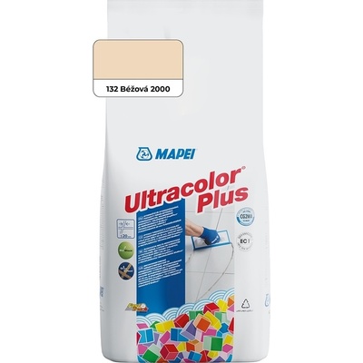 Mapei Spárovací hmota Ultracolor Plus 132, béžová, 2 kg 6013228AU