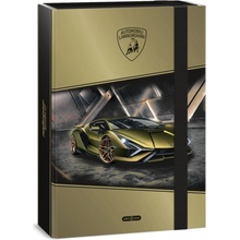 Ars Una box na sešity A4 Lamborghini 26 zlatý