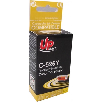Compatible Мастилница UPRINT CLI526 CANON, С чип, Yellow (7259)