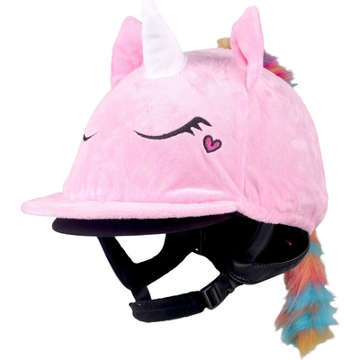 QHP Potah na helmu Unicorn pink – Zboží Mobilmania