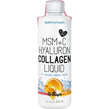 Nutriversum MSM + C Hyaluron Collagen Liquid [500 мл] Ананас