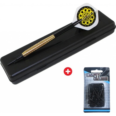 MASTER Virgin Brass 3ks - softip 18g + 50 ks hrotů MASTER Keypoint soft 2ba