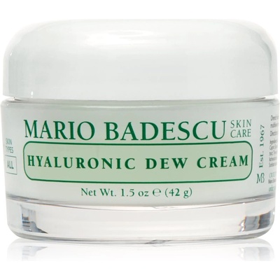 Mario Badescu Hyaluronic Dew Cream хидратиращ гел-крем не съдържа олио 42 гр