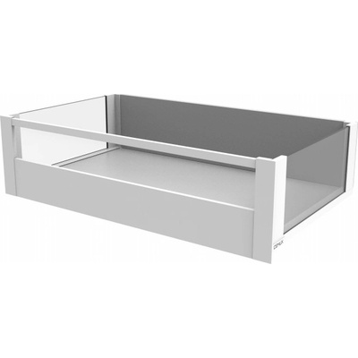 Cemux H Box SLIM vnitřní skleněné bočnice bílá H199/500 mm čelní panel