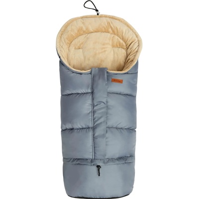 Sensillo Зимно чувалче за бебешка количка 3 в 1 Sensillo - Минки, графит/бежово (SILLO-8482)