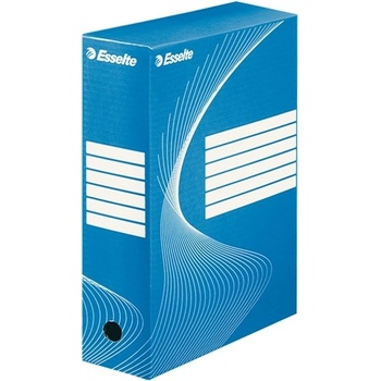 Esselte Кутия за документи ESSELTE A/4 100 mm картон, синя 128421 (128421)